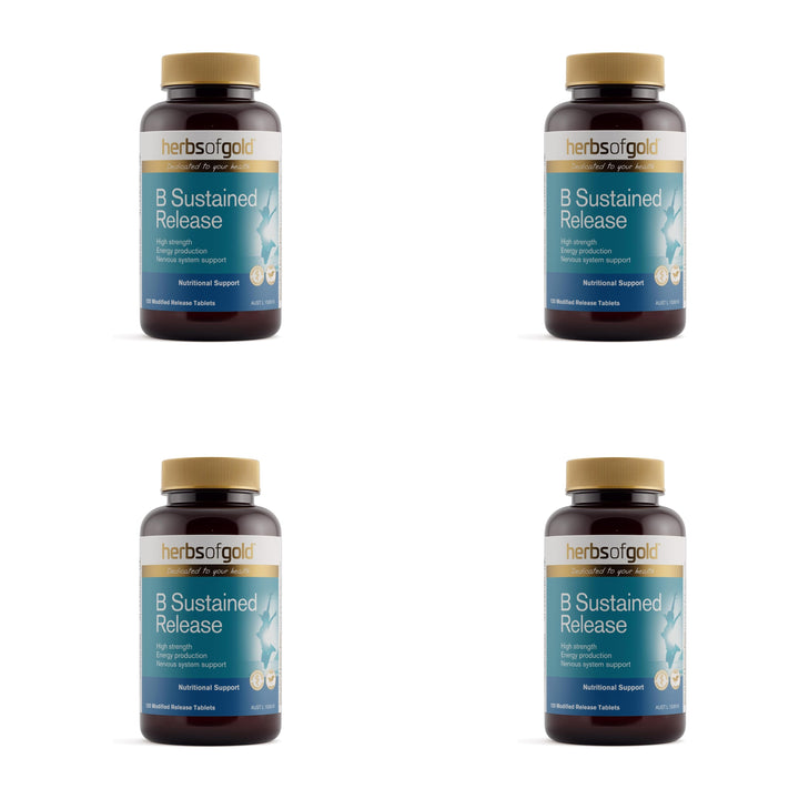 Herbs of Gold B族维生素缓释片 120粒 2027年5月到期