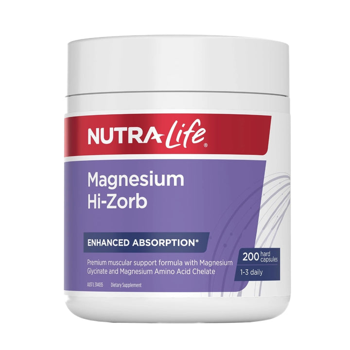 Nutra-Life Magnesium Hi-Zorb 200caps