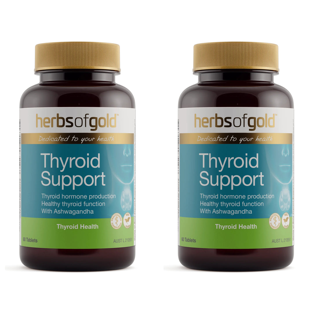 Herbs of Gold Thyroid Support 60 Tablets