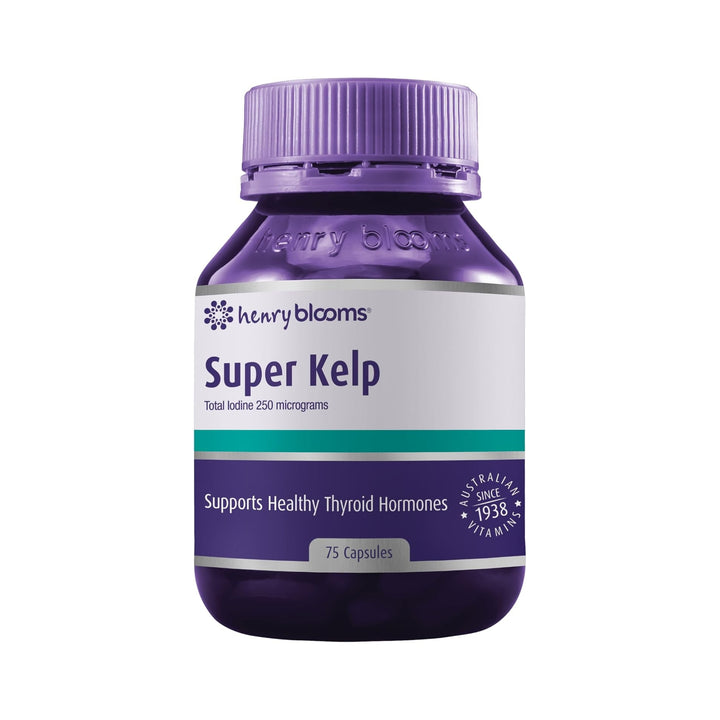 Henry Blooms Super Kelp 75 Capsules