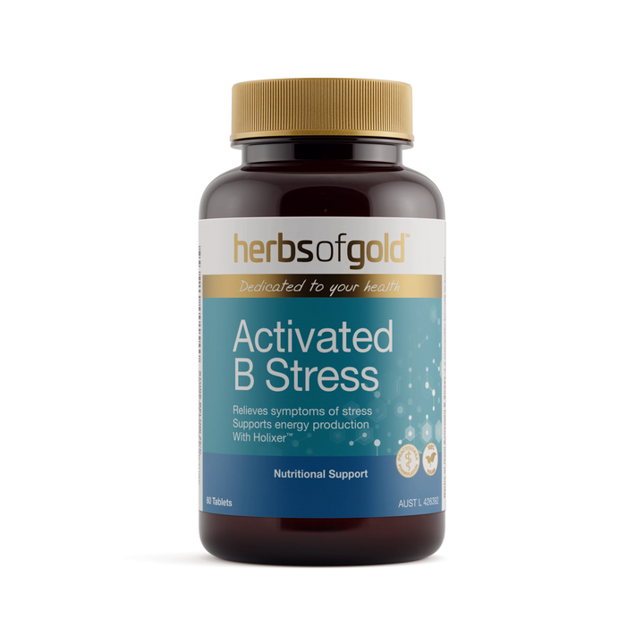 Herbs of Gold Activated B Stress 60 Tablets