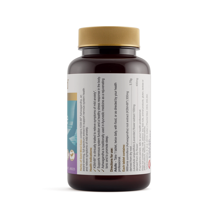 Herbs of Gold Mind Ease 60 Tablets