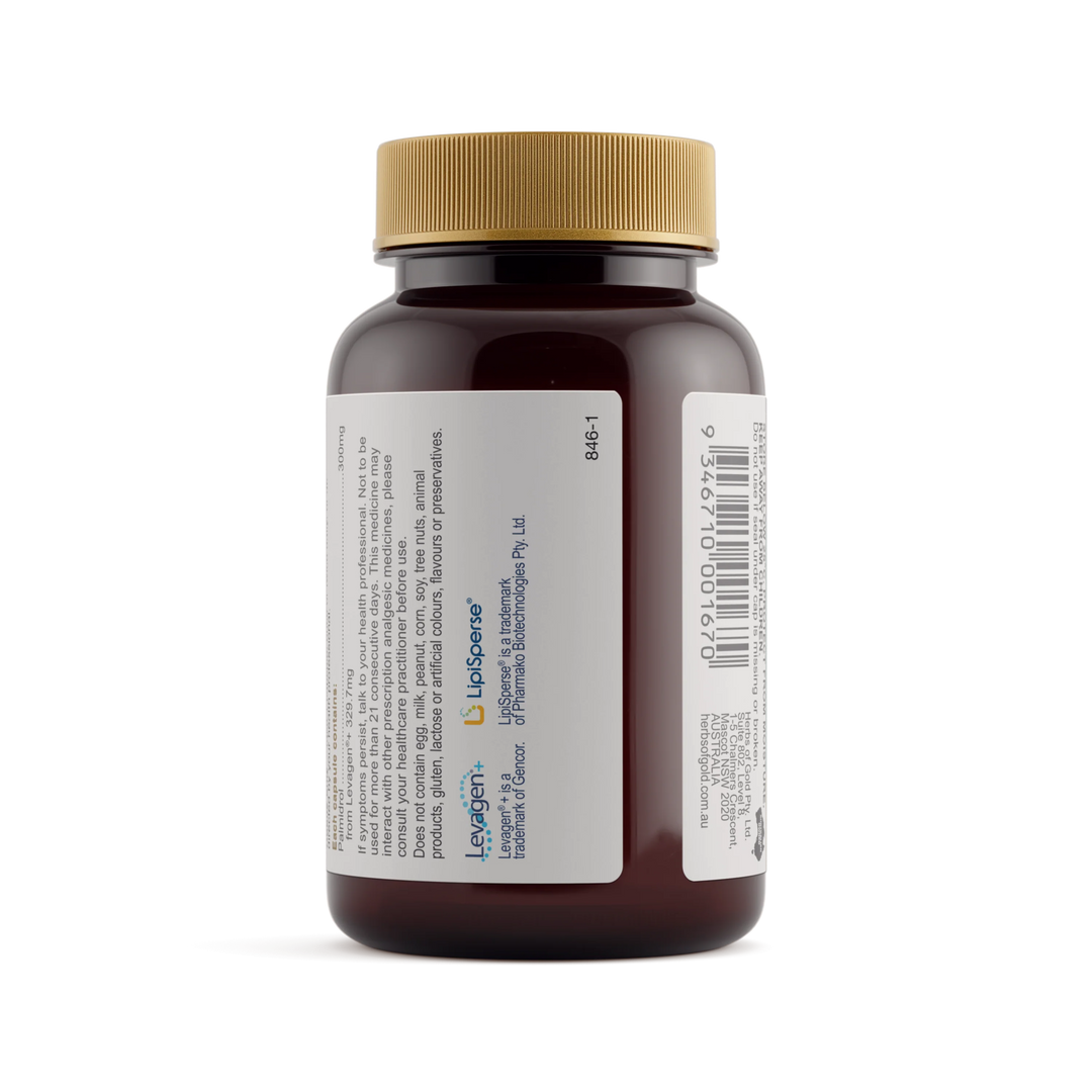 Herbs of Gold Pain Relief PEA Forte 42 Capsules