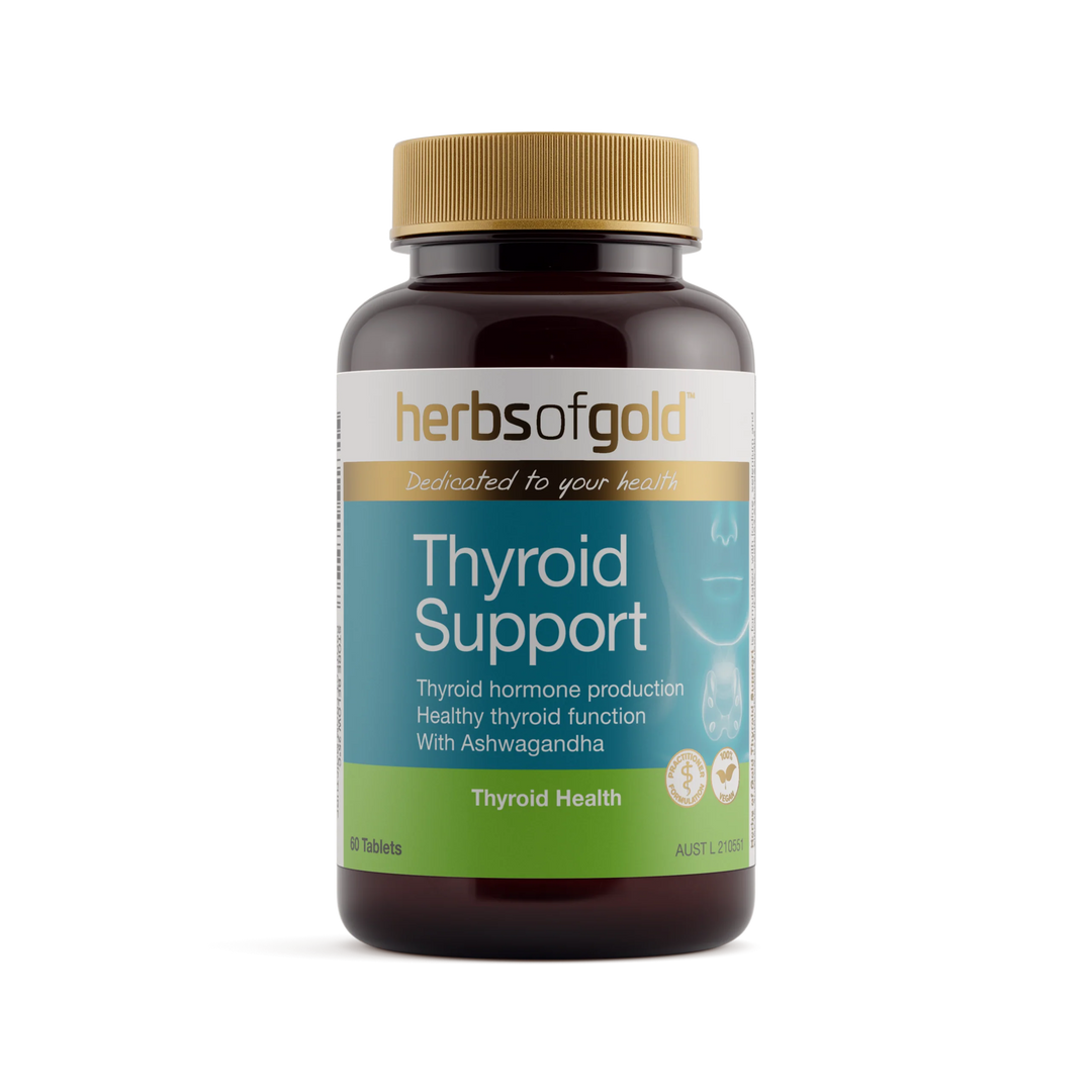 Herbs of Gold Thyroid Support 60 Tablets