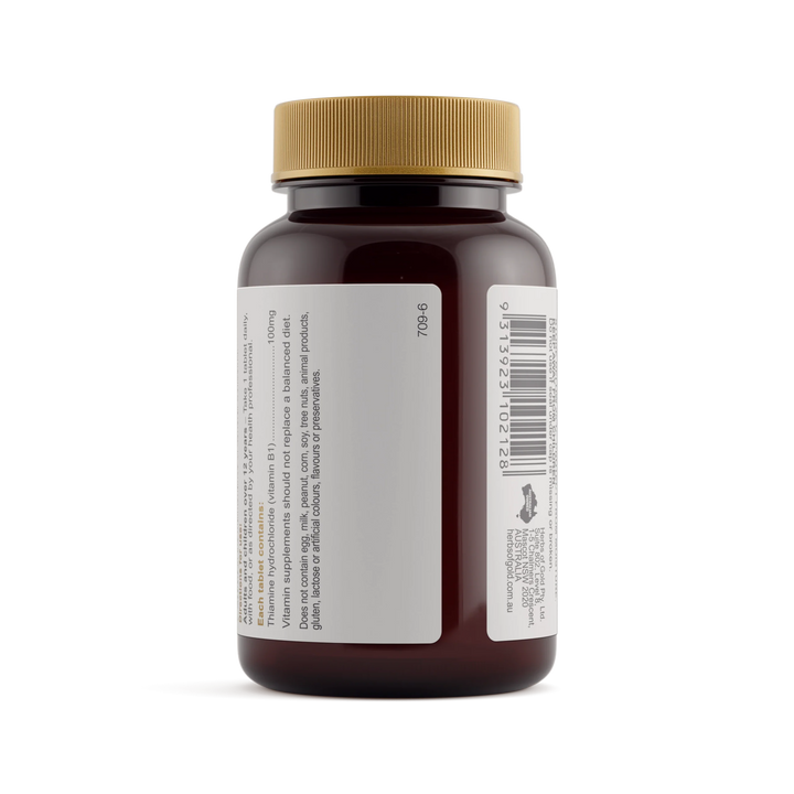 Herbs of Gold Vitamin B1 100mg 100 Tablets