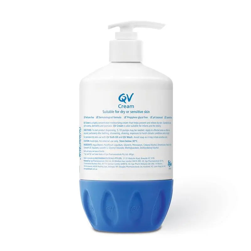 Ego QV Cream Pump 500 g