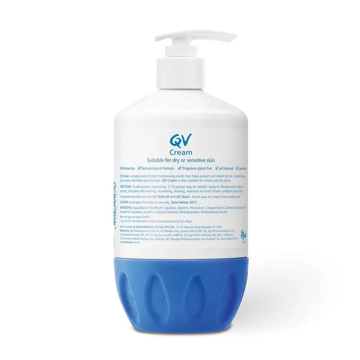 Ego QV Cream Pump 500 g