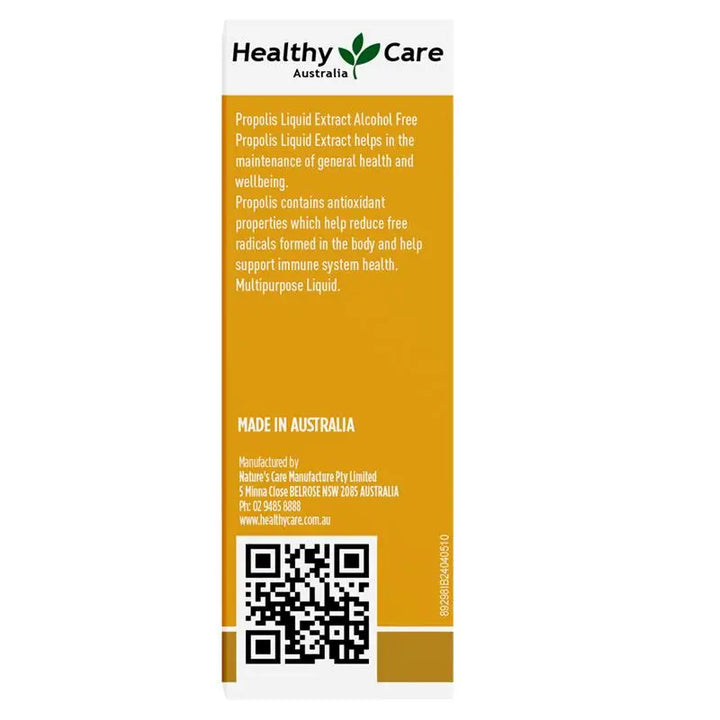 Healthy Care Propolis Liquid Alcohol Free 25ml