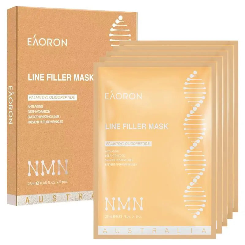 Eaoron Line Filler Mask（5 Masks × 25 mL Each）