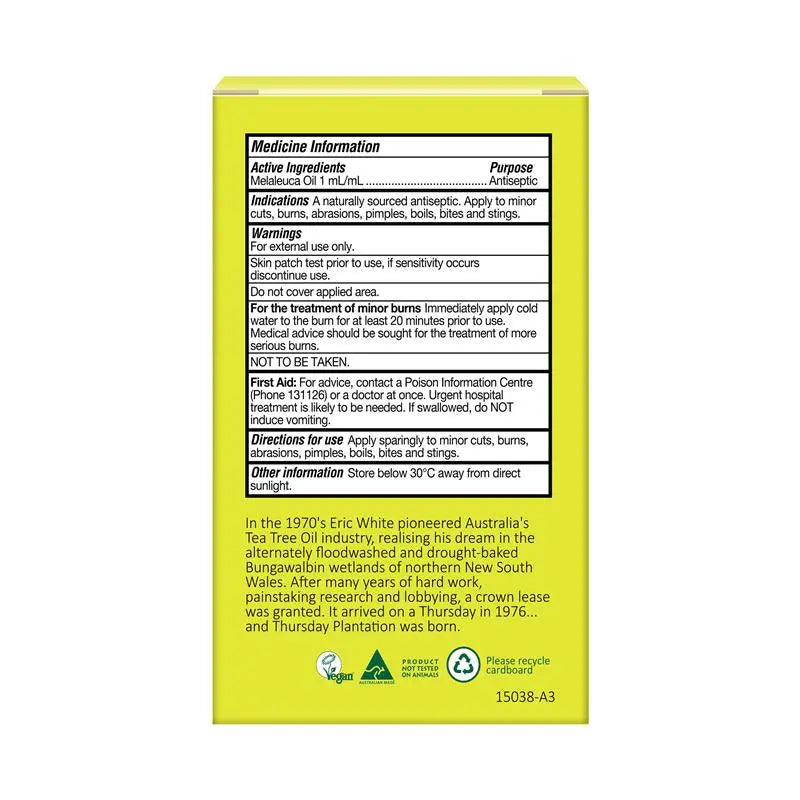 Thursday Plantation Tea Tree Oil 50ml