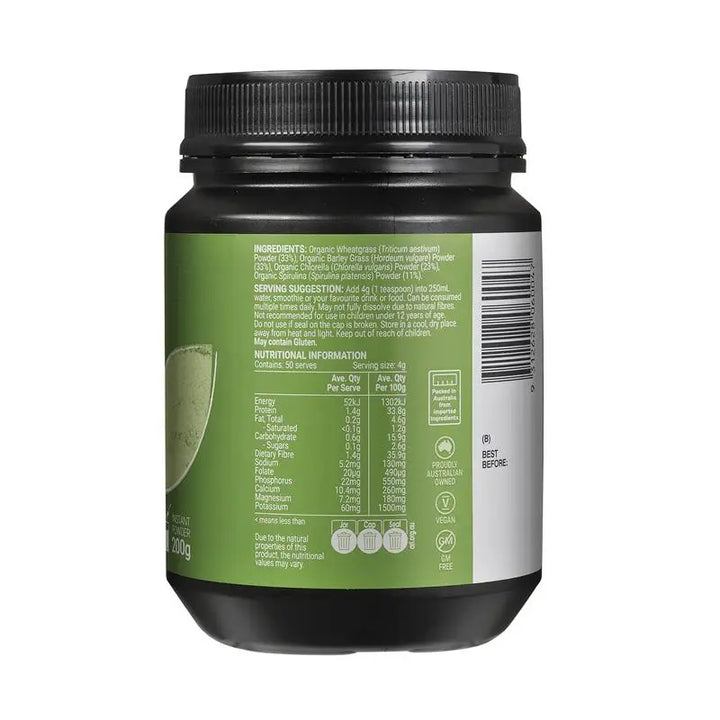 Melrose Organic Essential Greens Powder 200g