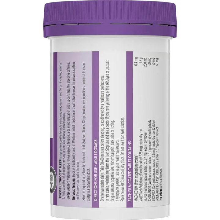 Swisse Ultiboost 镁元素 + 助眠片 100 片