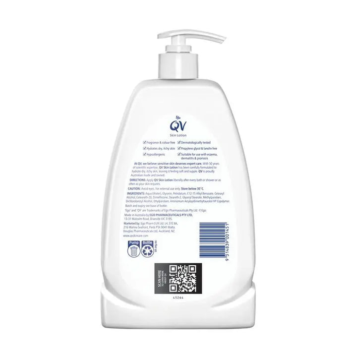 Ego QV Skin Lotion 1L