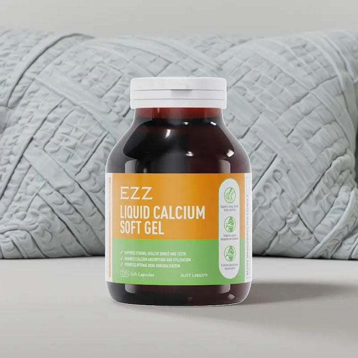 EZZ Liquid Calcium Soft Gel 120 Capsules