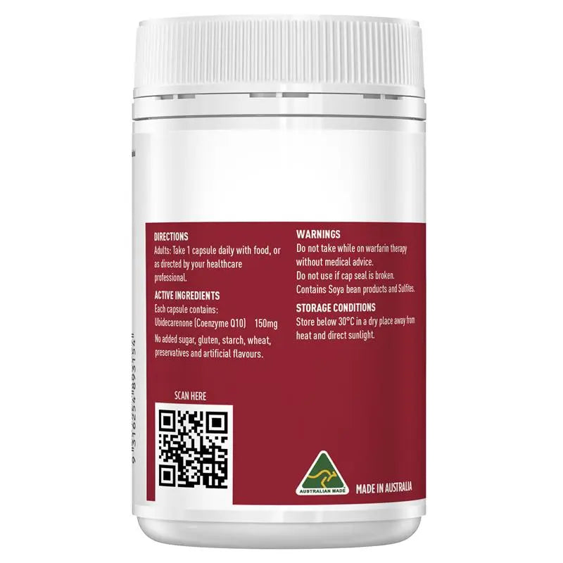 Healthy Care CoEnzyme Q10 150mg 100 Capsules
