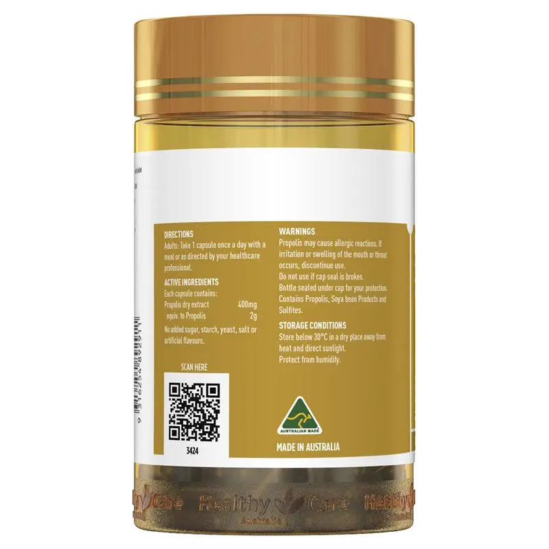 Healthy Care Propolis 2000mg 200 Capsules