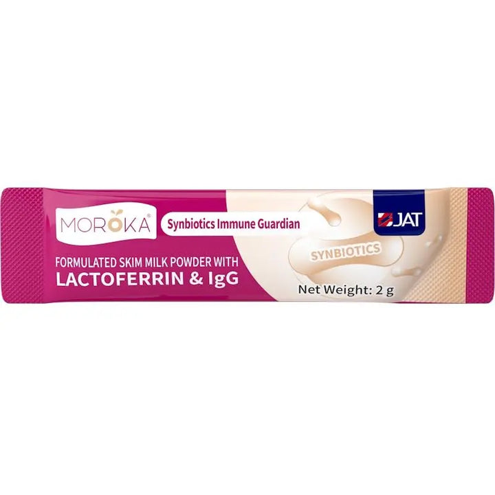 Moroka Synbiotics Immune Guardian Formulated Skim Milk Powder with Lactoferrin &amp; IgG 100 g