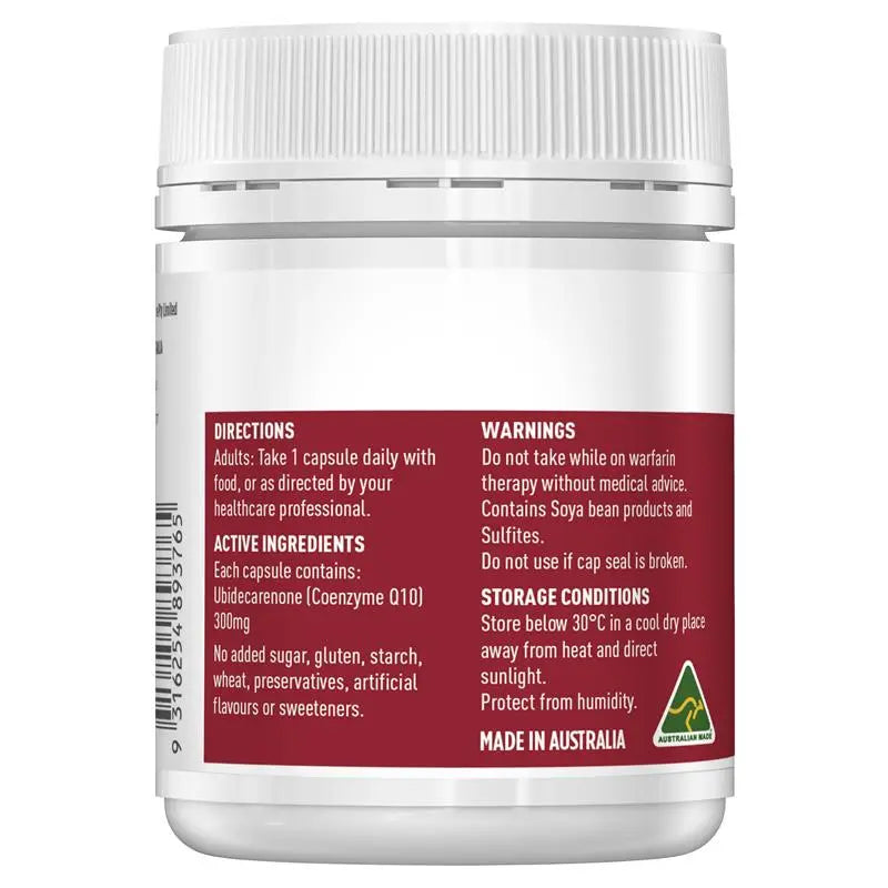 Healthy Care Co Enzyme Q10 300mg 60 Capsules