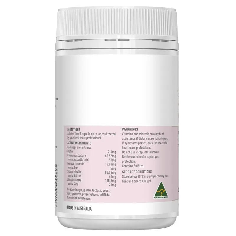 Healthy Care Super Hair, Skin &amp; Nails 100 Capsules