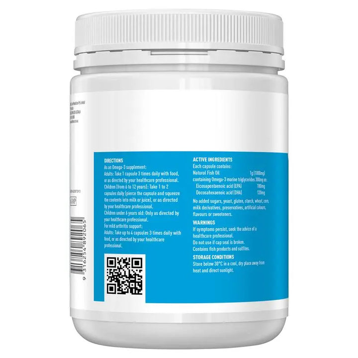 Healthy Care Fish Oil 1000mg Omega-3 400 capsules