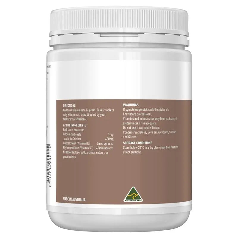 Healthy Care Super Calcium Complex D 400 Chewable Tablets