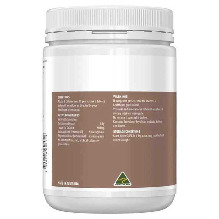 Healthy Care Super Calcium Complex D 400 Chewable Tablets