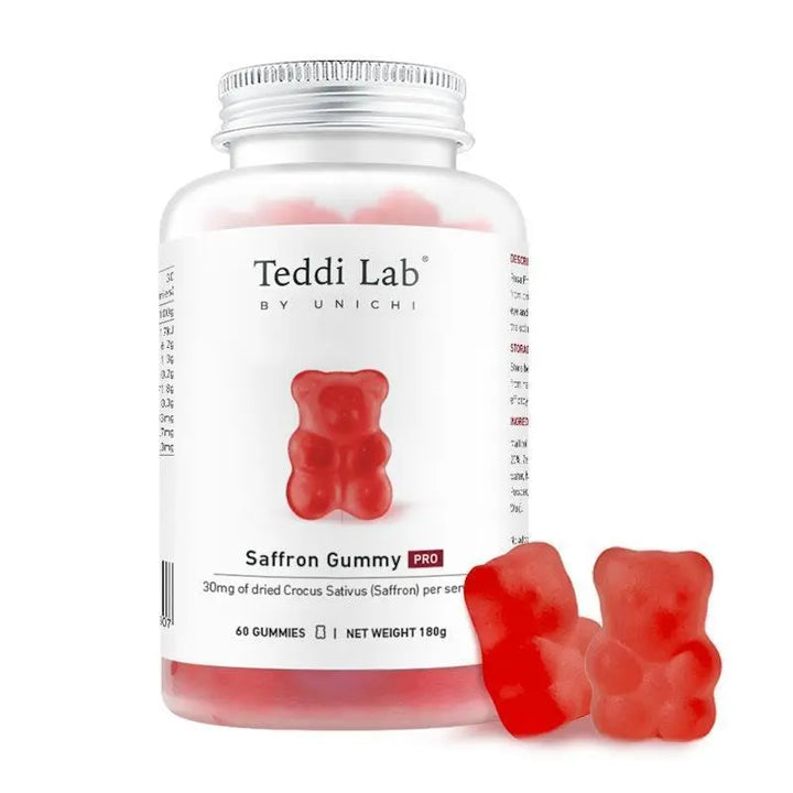 Teddi Lab by Unichi Saffron Gummy PRO 60 Gummies