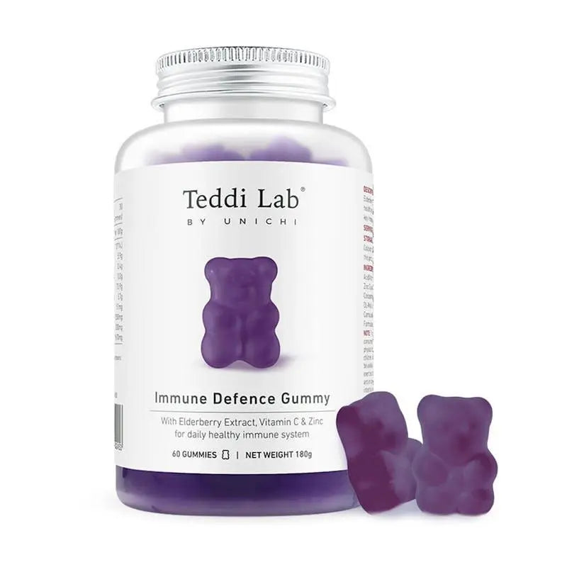 Teddi Lab by Unichi Immune Defence Gummy 60 Gummies