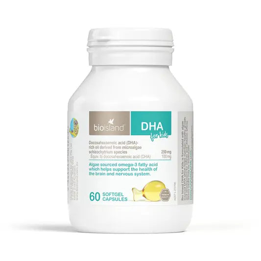 Bio Island DHA Kids 60 Capsules