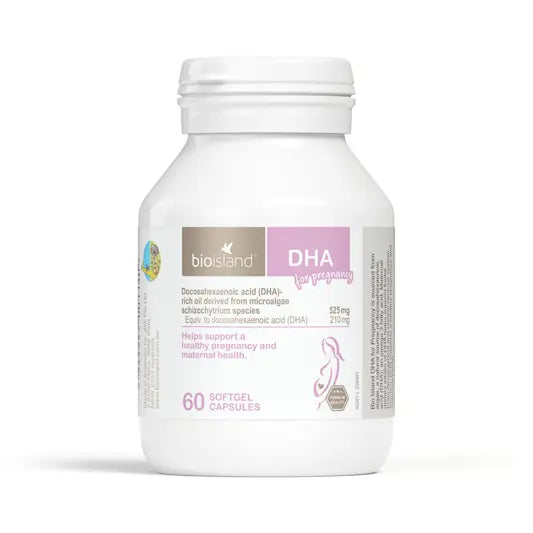 Bio Island DHA for Pregnancy 60 Capsules
