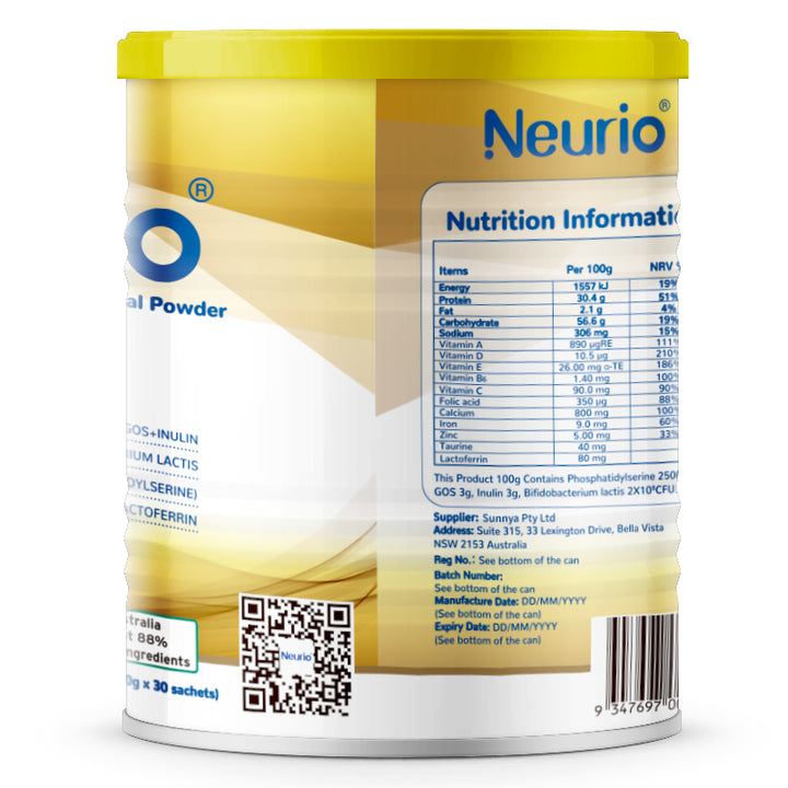 Neurio Middle-Aged and Elderly Lactoferrin Nutrition Powder 300g