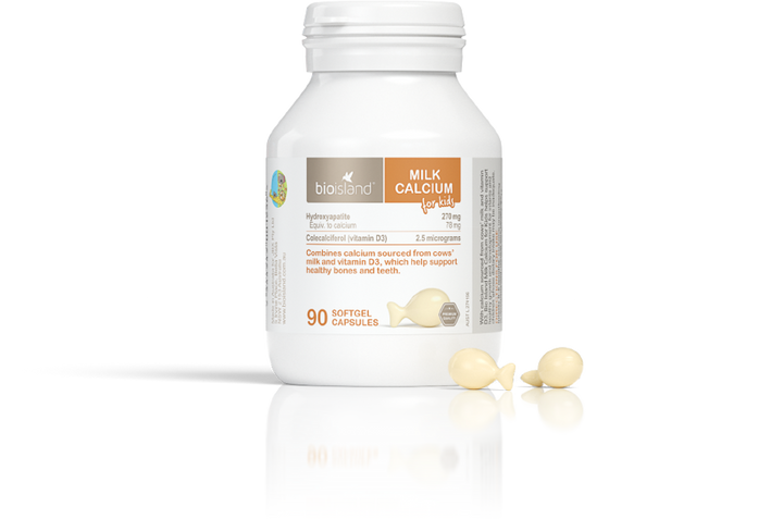 Bio Island Milk Calcium Kids 90 Capsules
