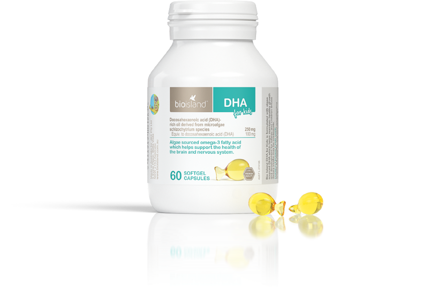 Bio Island DHA Kids 60 Capsules