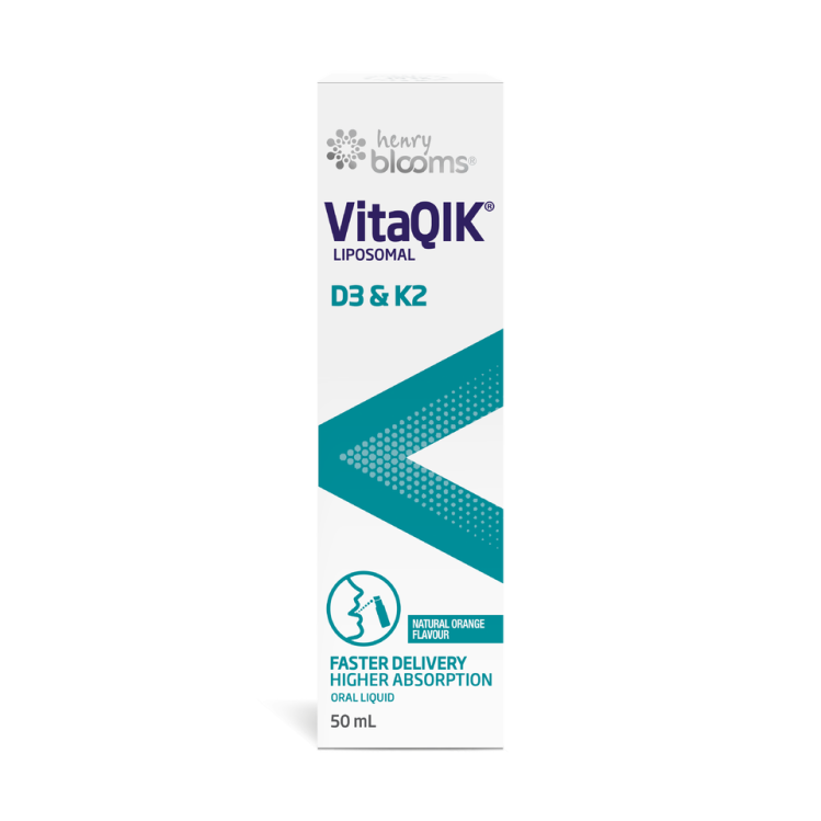 Henry Blooms VitaQIK® Liposomal Spray Vitamin D3 &amp; K2 50 mL